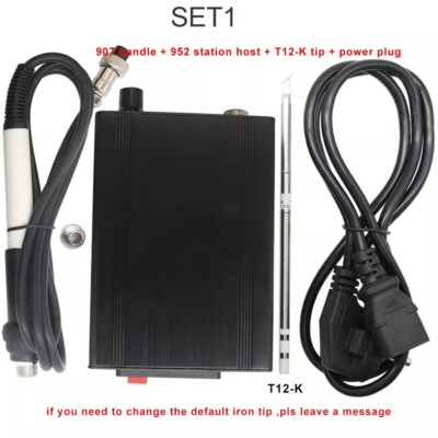 T12-952 LED Digital Soldering Station Electronic Soldering Iron Welding Tool