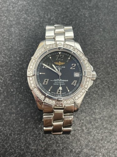 Breitling B Class 31mm Factory Diamond Bezel A72345