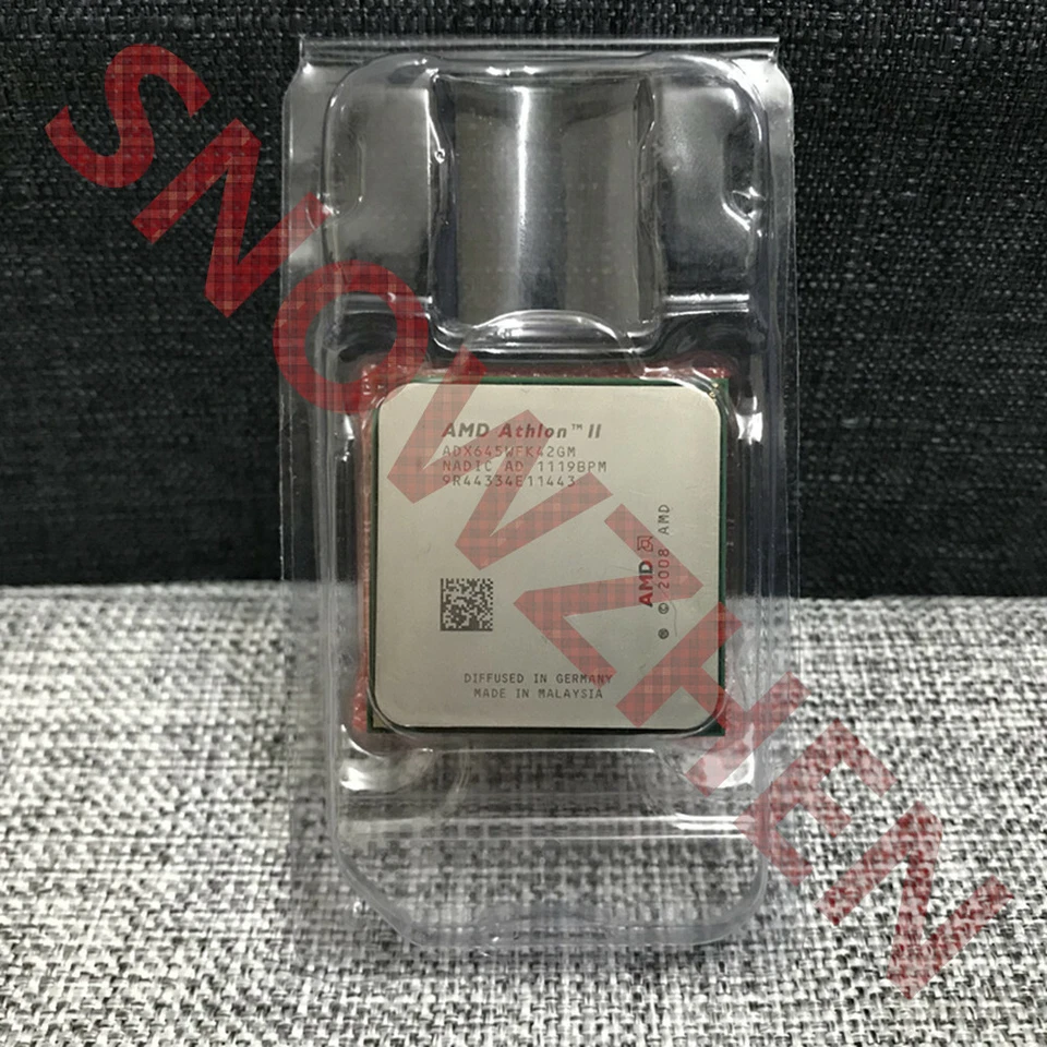 AMD Athlon II X4 645 CPU Quad-Core 3.1 GHz 2M Socket AM3 Processors - Image 3 of 3