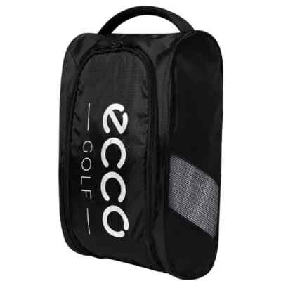ECCO Golf Shoes Ventilated Case Sports Travel Accessory Pouch Bag Black (New)