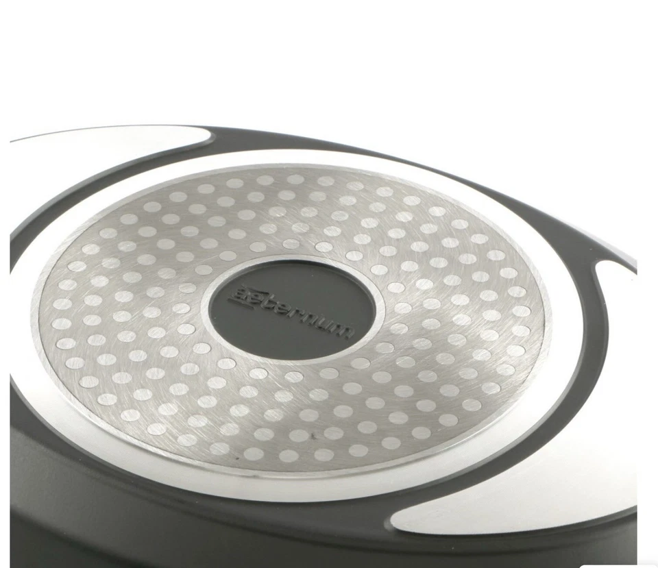 Aeternum Bialetti Casseruola Ovale Rostiera 32x24cm Black Pearl Induzione - Immagine 2 di 4