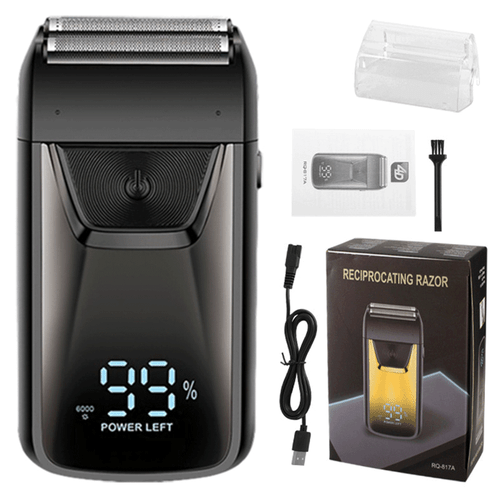 Men's Electric Beard/Bald Shaver Trimmer Razor Rechargeable Hair Shaving Machine - Picture 14 of 15