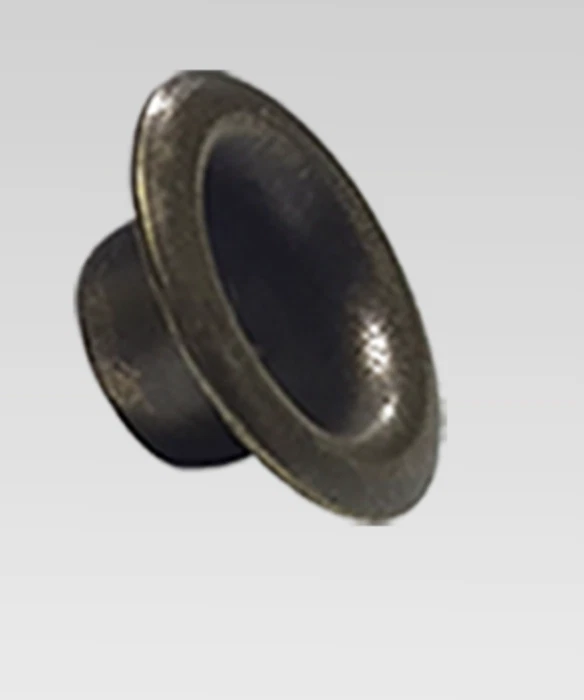 6.5mm Paper Eyelets, NO WASHERS - Antique Brass - Image 2 of 2