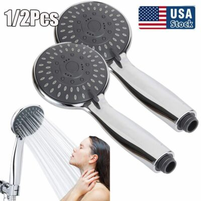 #ad 5 Setting Shower Head High Pressure Bathroom Handheld Showerhead Water Saving $14.03