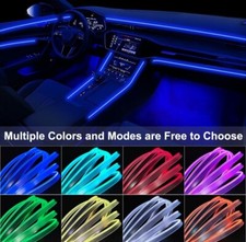 Two 2 Sets Of Interior Car Lights with Wireless APP Remote Control, 5 in 1