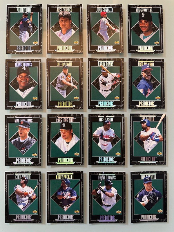 1995 Upper Deck Predictor League Leaders Exchange Series I Set of (30) NM/MT