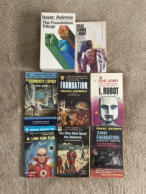 Isaac Asimov Complete Foundation Trilogy & I, Robot Collection