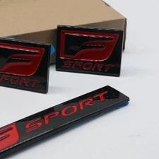 Fender Side F-Sport Emblem Trunk Lid Badge Nameplate For 2016-2022 RX350/RX450H