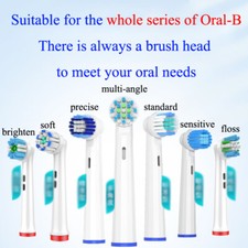 Cabezales de repuesto funcionales de cepillo de dientes eléctrico 4 piezas para OralB P3757 P3709
