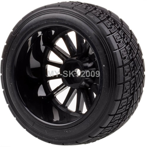 4pcs 2.2" Wheel Rims & Tires Fits 1/8 RC HPI RTR WR8 3.0 Ford Fiesta Flux Rally - Picture 12 of 25