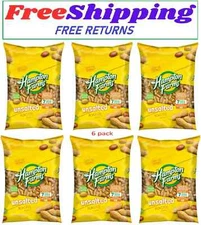 6 Pack -  Hampton Farms Unsalted In-Shell Peanuts (5 lbs.)