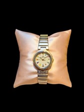 Orologio svizzero donna vintage Daniel visone immacolato con motivi bandiera nautica smaltata