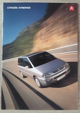 Citroen Synergie Range Brochure 2000 - LX  SX  Exclusive  2.0i 16V  2.0 HDi