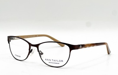 NEW ANN TAYLOR ATP607 C02 ROSE GOLD AUTHENTIC EYEGLASSES 50-16