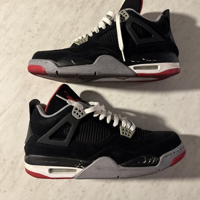 #ad #ad Size 13 AIR JORDAN IV 4 RETRO 2012 BRED 308497 089 VNDS $90.00