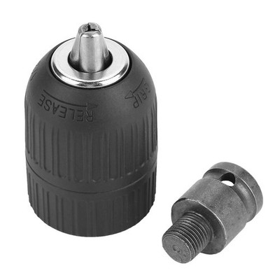 Nikou 2-13mm Capacity Mount 1/2-20UNF Keyless Drill Chuck Quick Change... 
