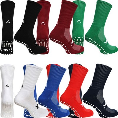 ATAK Unisex SHOX Mid-Leg Performance Sport Fußball Grip Socken