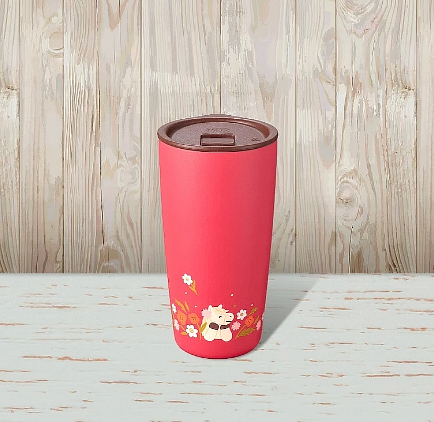 Starbucks MiiR Tumbler 16oz Stainless Steel Pony Horse Year New