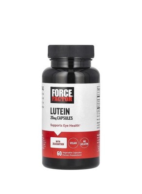 Force Factor Lutein with Zeaxanthin, 20mg, 60 Vegetable Capsules