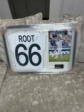 Joe root England ashes test signed shirt with Coa - brand new