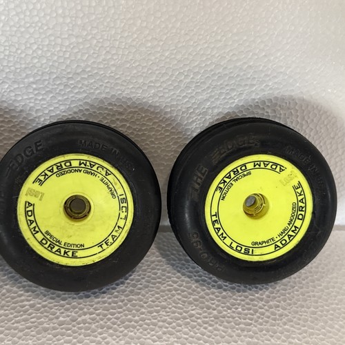 Vintage Team Losi XXXNT XXXT Adam Drake Special Edition Wheels Tires Combo Used - Picture 7 of 15
