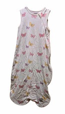 Woolino Merino Wool Baby Sleep Sack Sleeping Bag 18-36 Months Butterfly Print