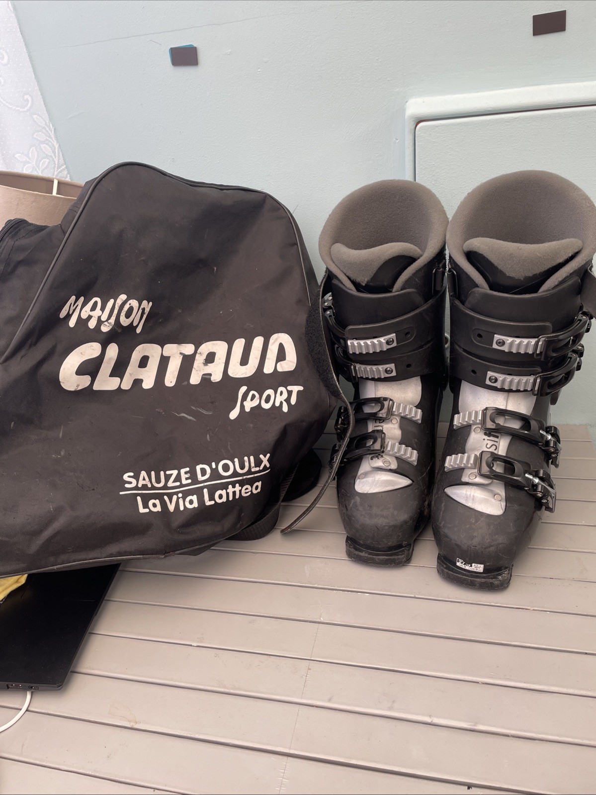 Scarponi da sci uomo Salomon Sensifit Performa 4.0 con borsa taglia UK 9