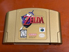 Legend of Zelda Ocarina of Time Collector's Edition Gold Cartridge Tested