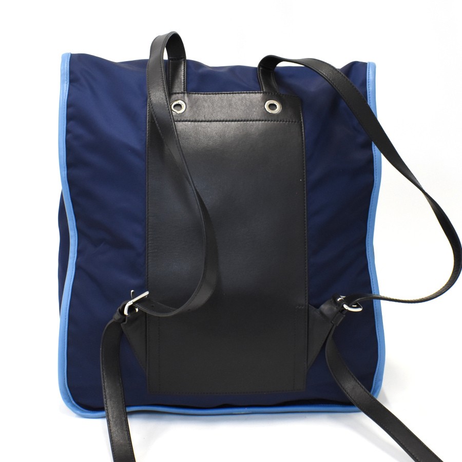 PRADA Backpack triangular plate triangle logo nyl… - image 3