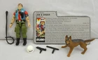 G.I. Joe LAW & ORDER v1 Figure Complete w/File Card 1987 Vintage Hasbro ARAH