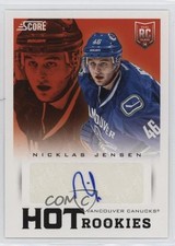 2013-14 Panini Rookie Anthology Hot Rookies Signatures Nicklas Jensen Auto 10ea