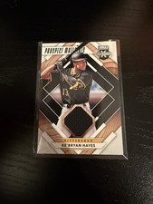 2020 Panini Elite Extra Edition #PM-KH Ke'Bryan Hayes Prospect Materials Black