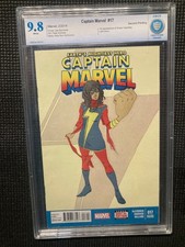 Captain Marvel #17 CBCS 9.8, Kamala Khan 2nd Print 2014