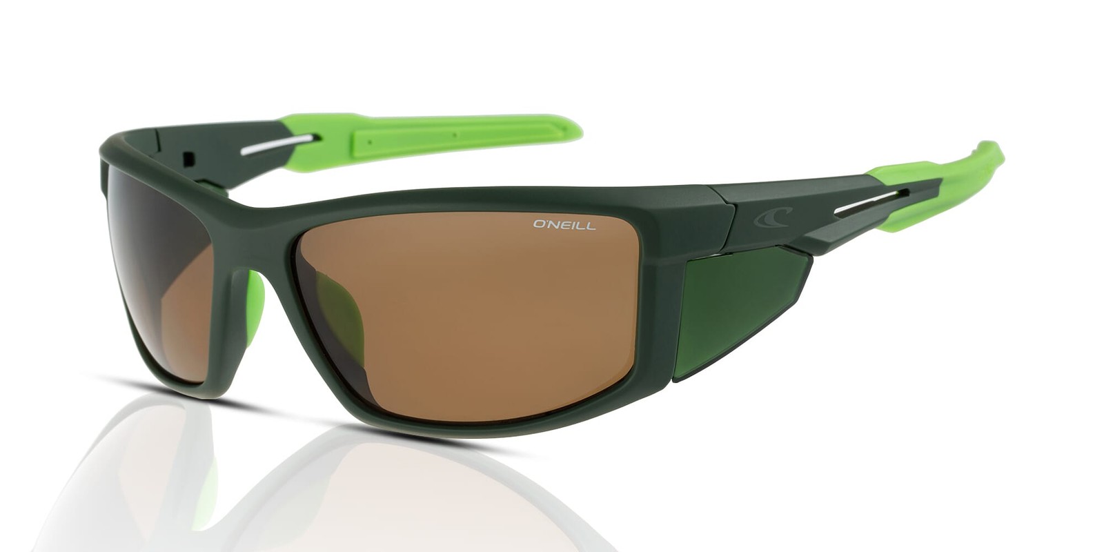 O'Neill ONS-9018 Gafas De Sol Para Hombre 2.0 107P Verde Mate/Espejo Verde