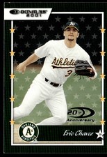 2001 Donruss Eric Chavez Oakland Athletics #81