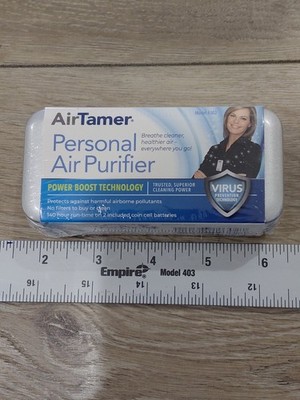 AirTamer Personal Air Purifier A302 Power Boost Technology TRAVEL Protection 