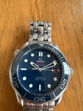 Omega Seamaster 300 (2015) - 41mm Navy Ceramic Bezel Co-Axial Automatic Watch.