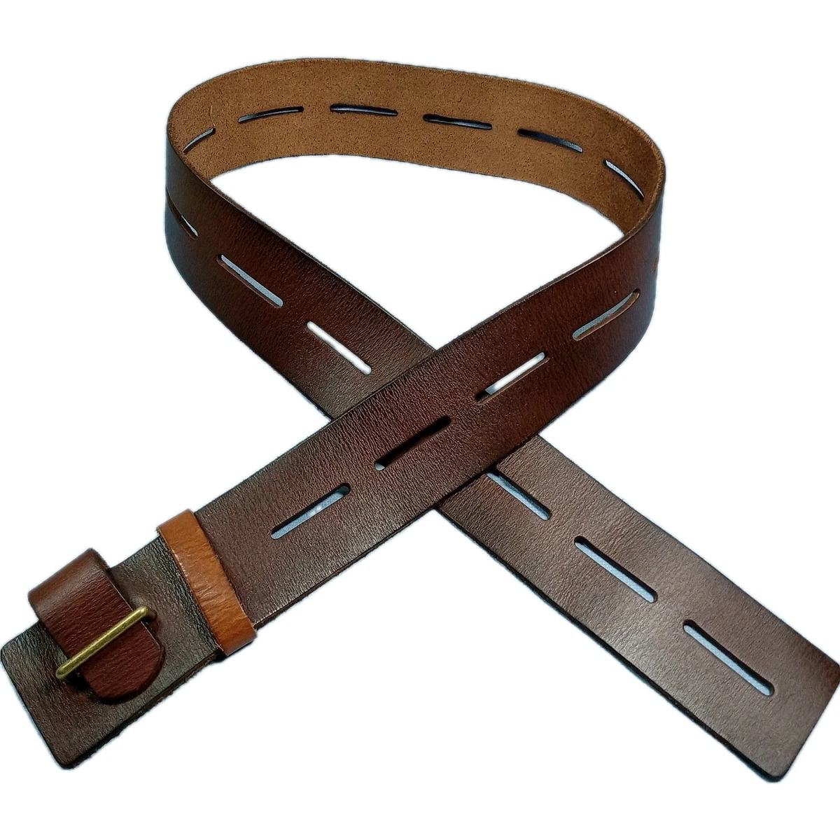 Cabi Black Genuine Leather Wide Waist Belt Gold Buckle Size Large 4803 CAbi Wide Belts for Women for sale | eBay main image 2