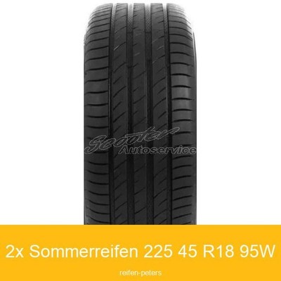 2-er Satz 225/45 R18 95W Sommerreifen Delinte DS-2 XL | 4882
