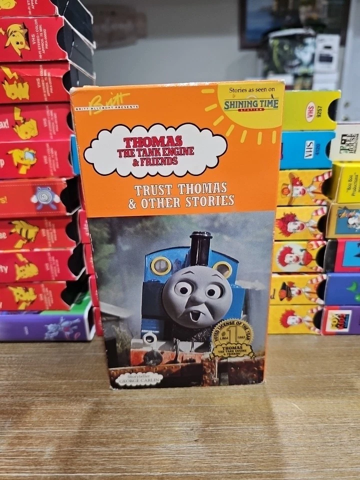 Thomas the Tank Engine Friends Christmas Party's tory Teller George Carlin VHS - Image 4 of 4