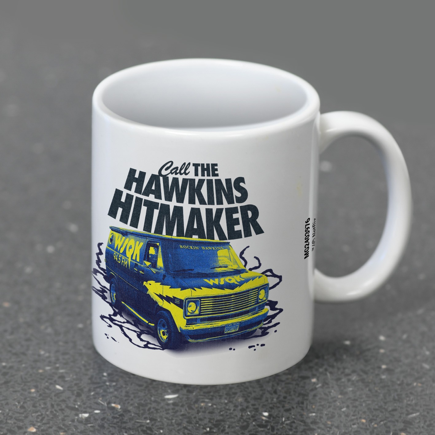 Stranger Things Mug (Hawkins Hitmaker), WSQK,  Gift Box, Netflix, Coffee or Tea,