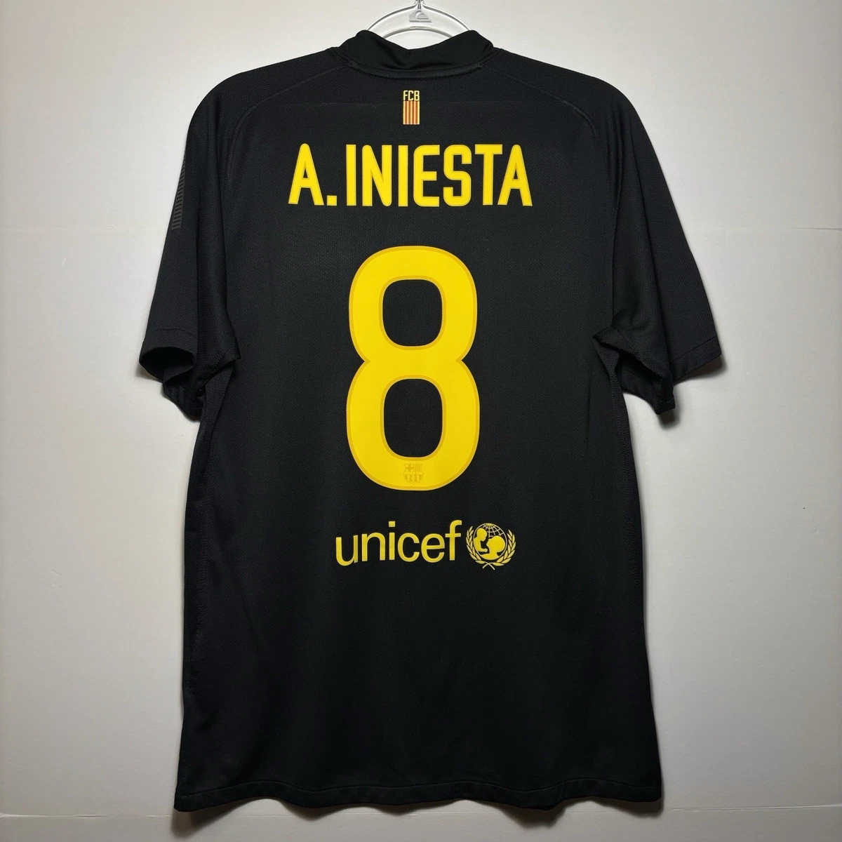 Nike Andres Iniesta FC Barcelona International Club Soccer Fan