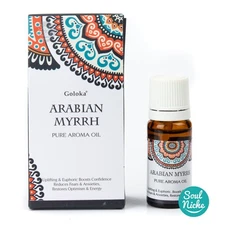 Goloka Arabian Myrrh Aroma Oil Aromatherapy Oil Reed Diffuser Oil