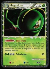 Pokemon Card - Meganium HeartGold & SoulSilver 109/123 Holo Prime Rare on eBay