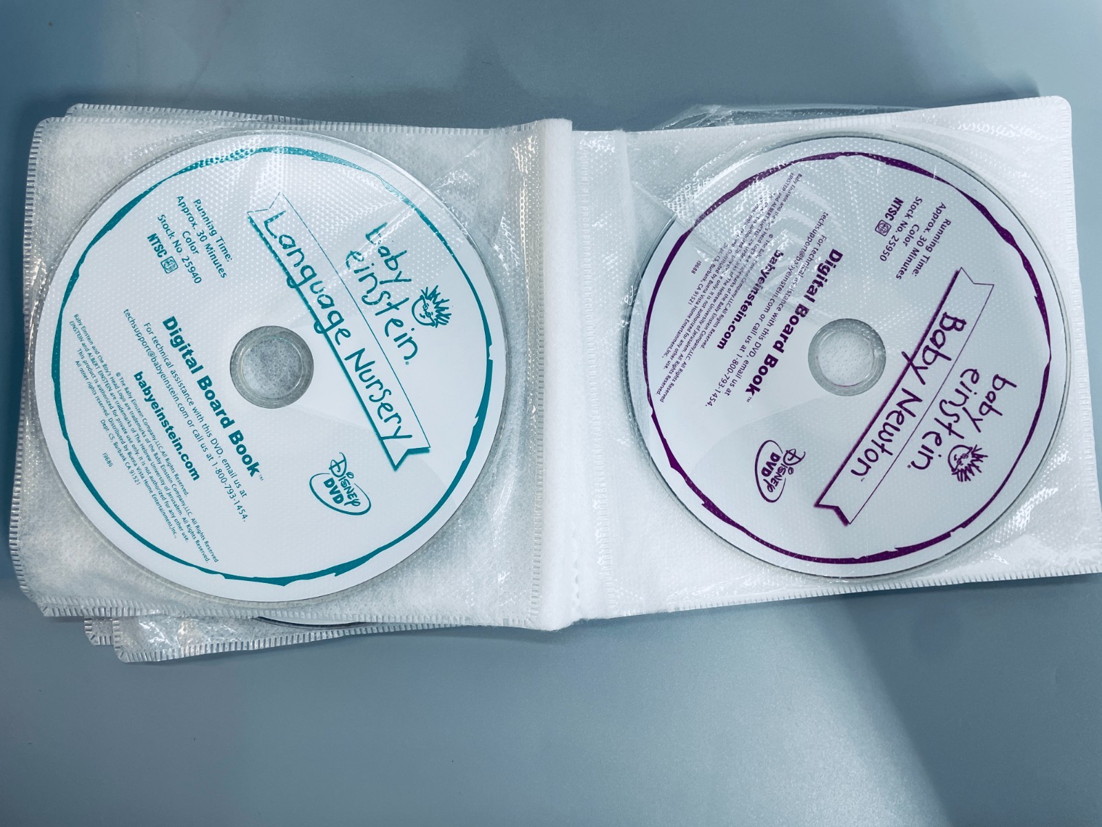 Baby Einstein Collection Includes 11 Disc DVD Box Set Some Missing Disc