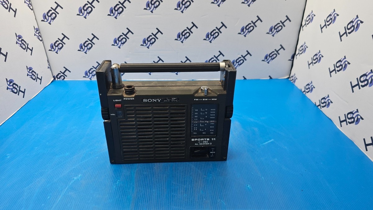 SONY ICF-111 SPORTS 11 ラジオ 本体 Sony ICF-111B Sports 11 FM-AM Solid State All Weather Radio | eBay