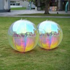 Yescom 2PCS 32" Big Shiny Inflatable Mirror Ball Giant PVC Hanging Iridescent — photo 8