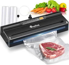 Precision Food Vacuum Sealer Machine, Powerful Automatic Vacuum Sealer for Food 