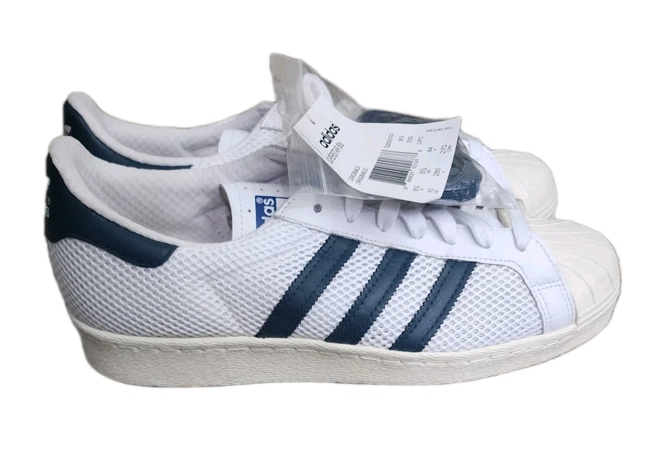 New Adidas Originals Superstar 80S Primeknit Men’s Shoes US 10 Casual Sneakers - Image 2 of 4
