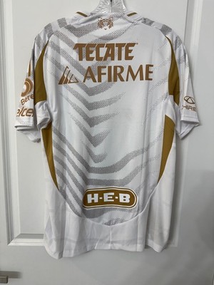 Tigres UANL Adidas 2024 2025 Authentic Men's 3rd White Jersey